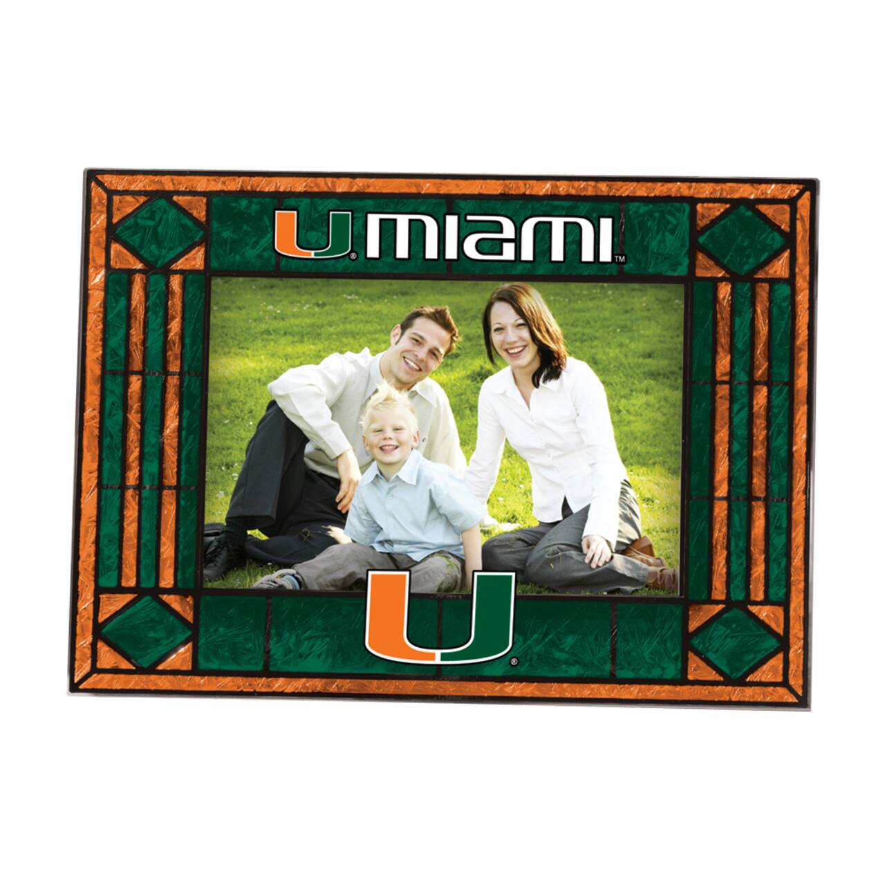 The Memory Company NCAA Art Glass Horizontal Frame